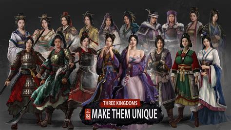 make them unique three kingdoms